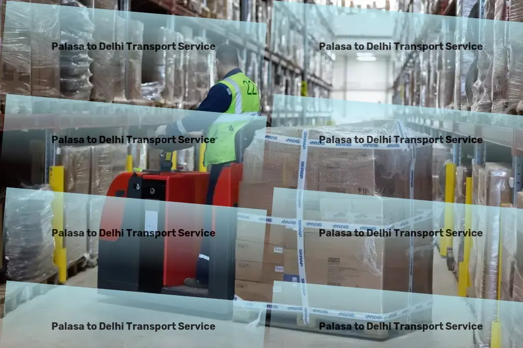 Palasa to Delhi Transport Efficient freight forwarding