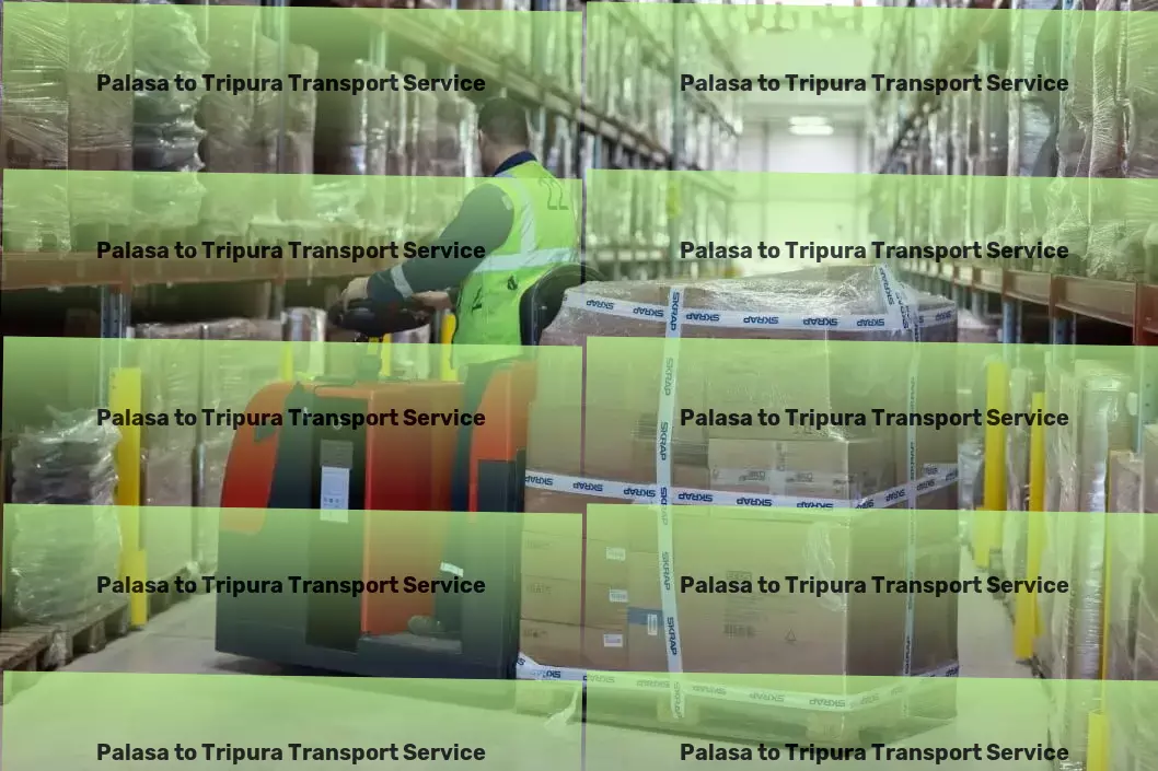 Palasa to Tripura Transport Long-distance freight logistics