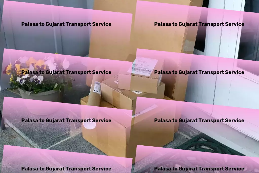 Palasa to Gujarat Transport Logistical wizardry for a world on the move. - Efficient package moving