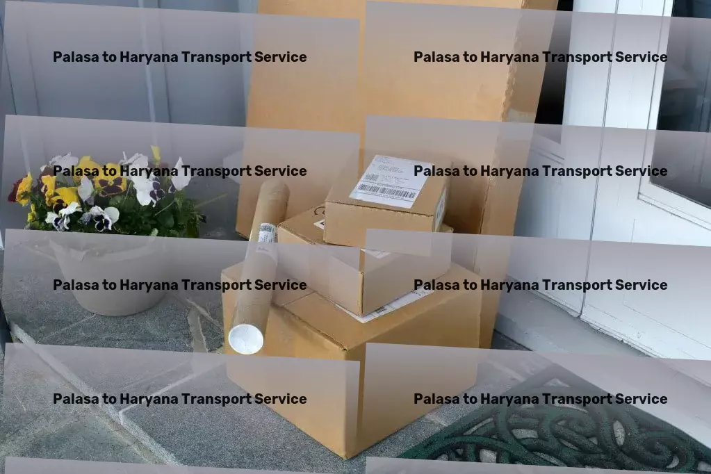 Palasa to Haryana Transport Online cargo booking