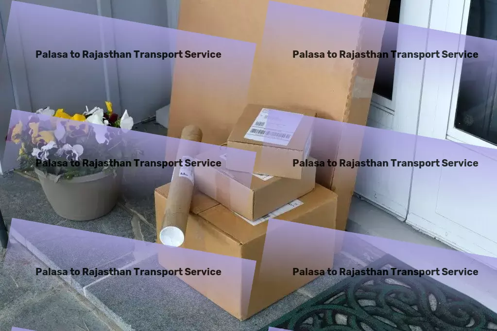 Palasa to Rajasthan Transport Rapid cargo dispatch