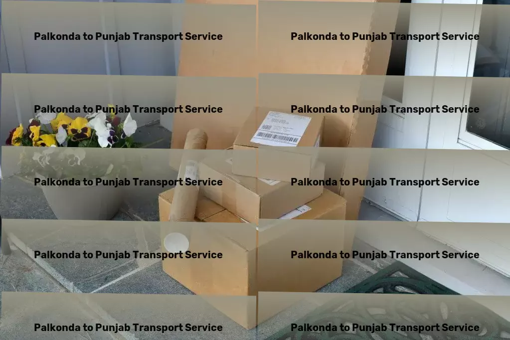 Palkonda to Punjab Transport Heavy cargo transport solutions