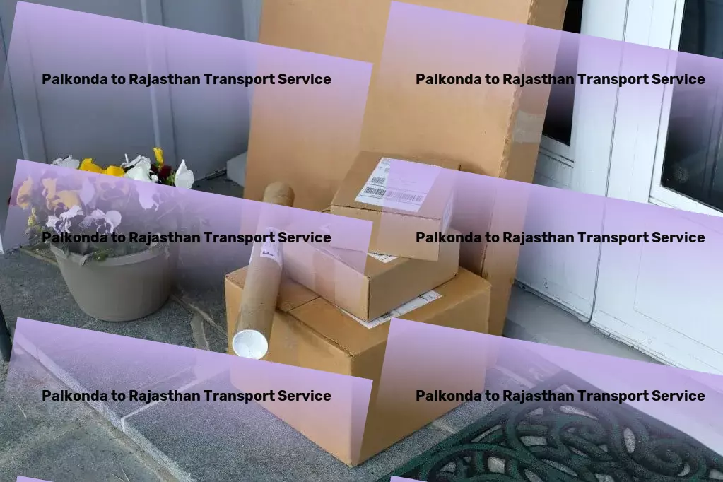 Palkonda to Rajasthan Transport Express parcel delivery