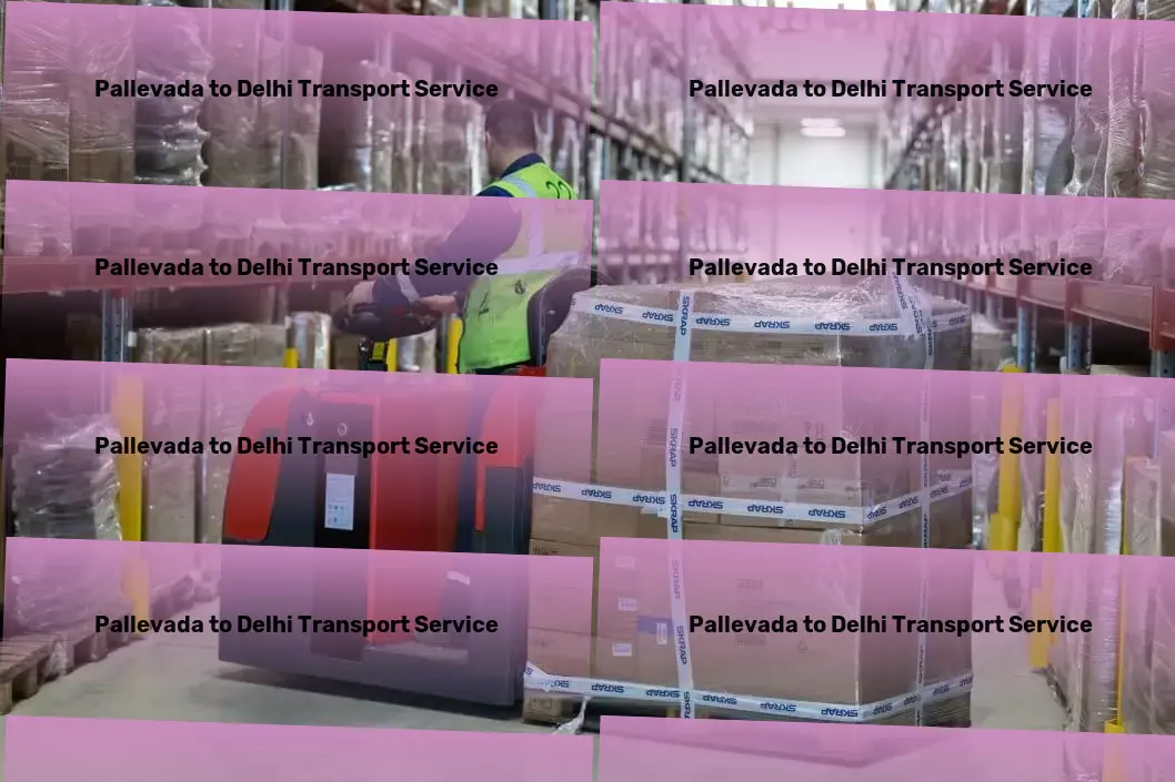 Pallevada to Delhi Transport Personal cargo transport