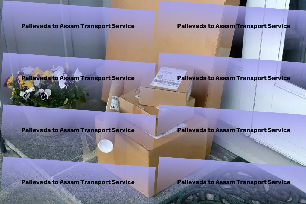 Pallevada to Assam Transport Regional courier solutions