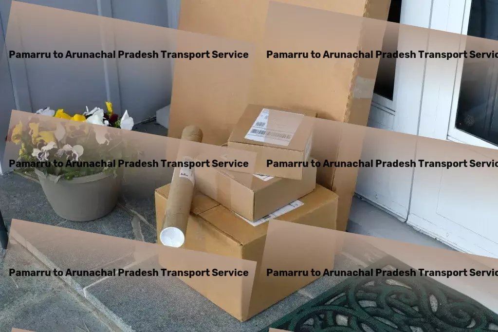 Pamarru to Arunachal Pradesh Transport Express logistics solutions