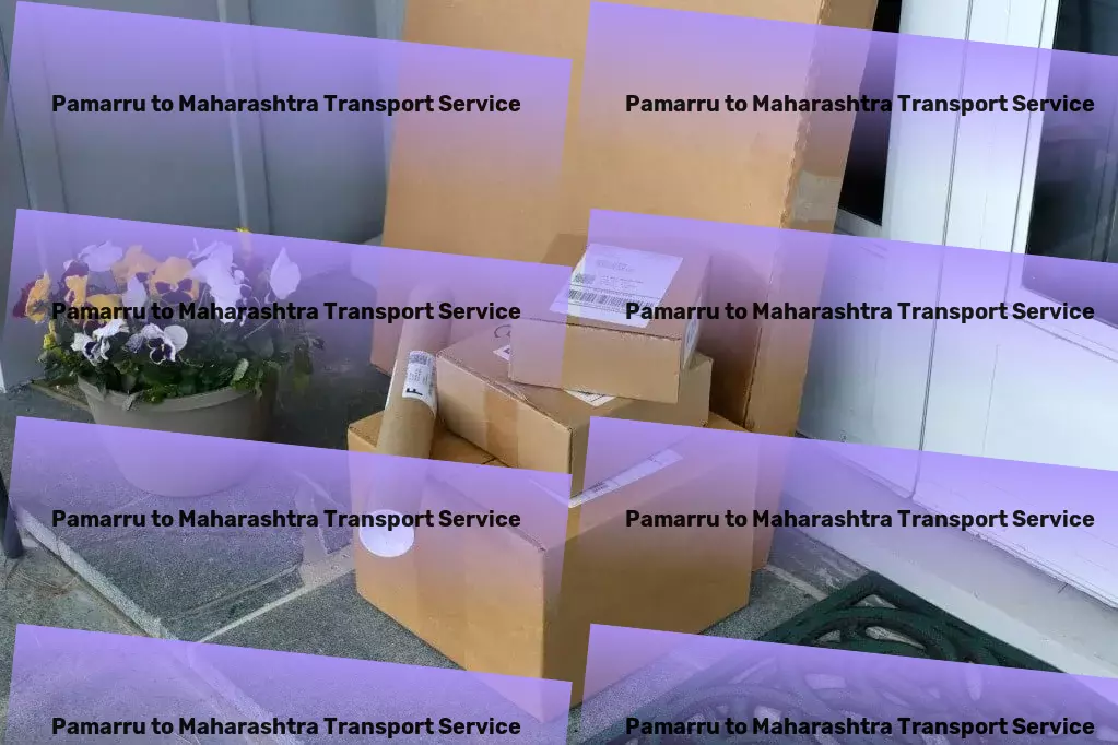 Pamarru to Maharashtra Transport Commercial cargo solutions