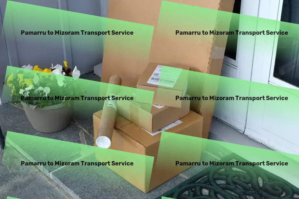 Pamarru to Mizoram Transport Long-distance transport