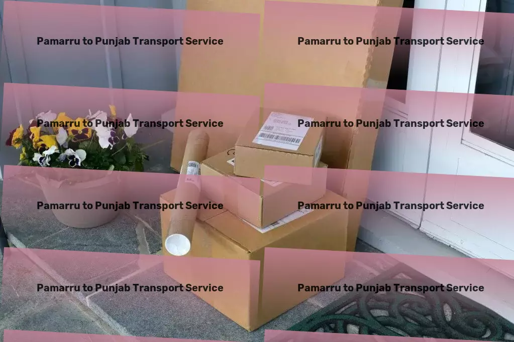 Pamarru to Punjab Transport Professional logistics solutions