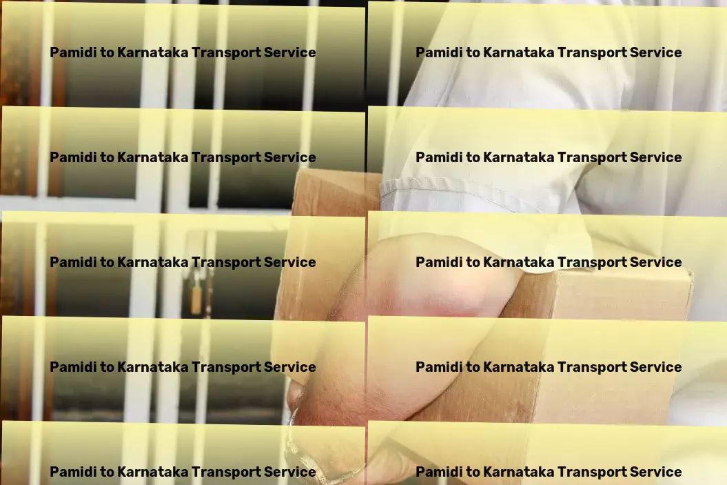 Pamidi to Karnataka Transport Committed to revolutionizing transportation in India's dynamic landscape! - Comprehensive transport logistics