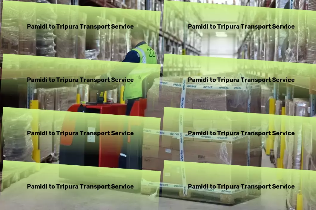 Pamidi to Tripura Transport Urban courier services