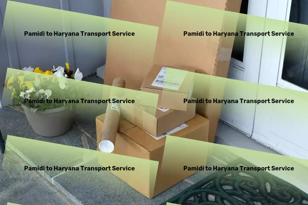 Pamidi to Haryana Transport Streamlining your transport needs across India like never before! - Inter-city freight operations