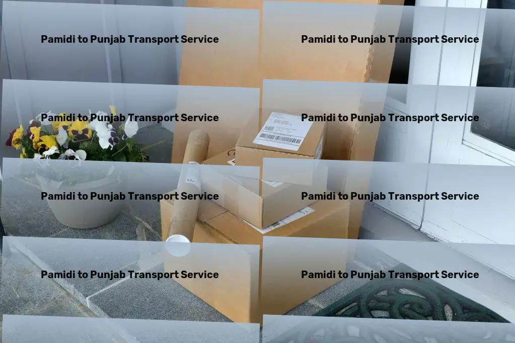 Pamidi to Punjab Transport Logistical wizardry for a world on the move. - Large cargo movers