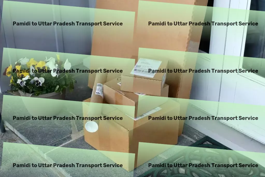 Pamidi to Uttar Pradesh Transport Full-scale logistics solutions