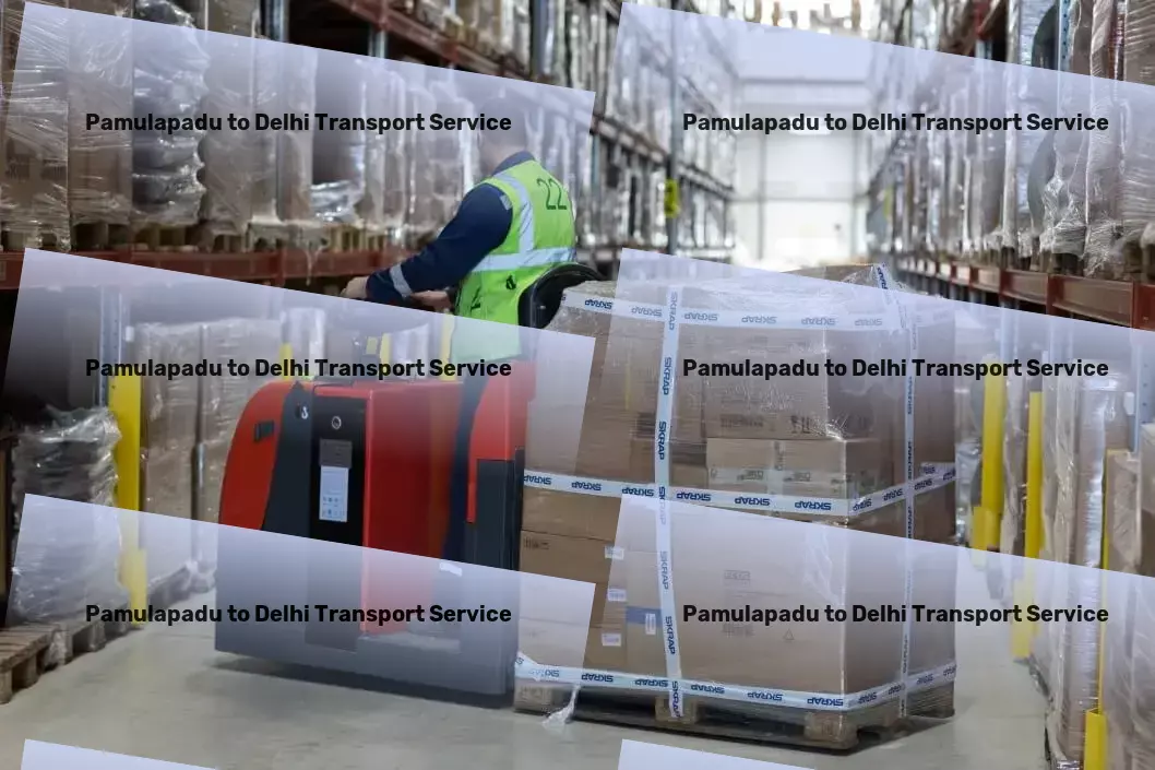 Pamulapadu to Delhi Transport High-speed freight forwarding