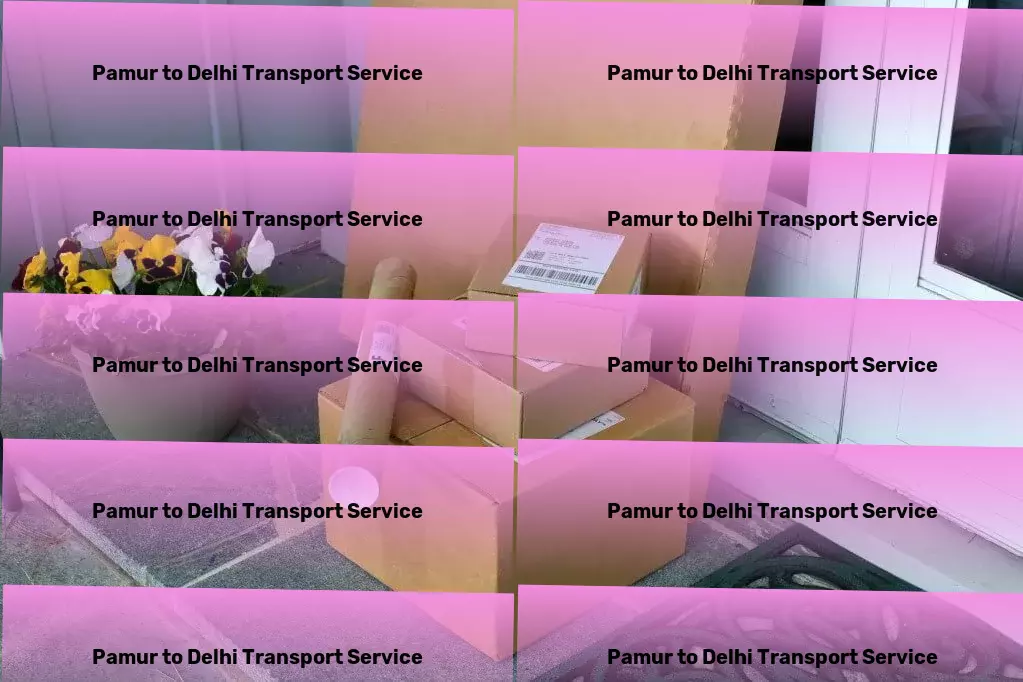 Pamur to Delhi Transport Direct freight services