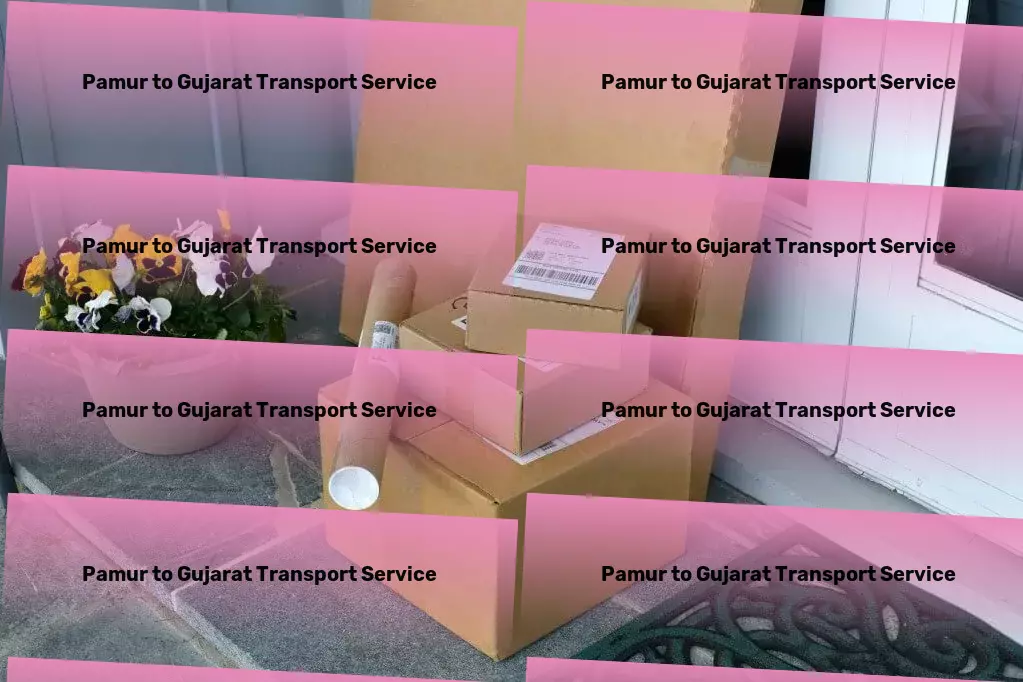 Pamur to Gujarat Transport Local goods shipment solutions