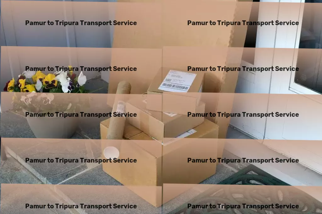 Pamur to Tripura Transport Expertise in motion: Moving goods with excellence! - Cross-country cargo transport