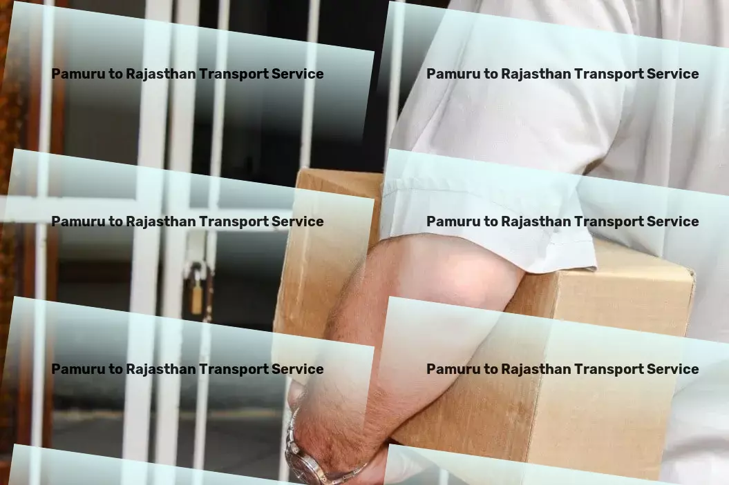 Pamuru to Rajasthan Transport Countrywide logistics services