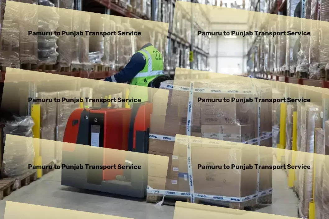 Pamuru to Punjab Transport India's premier logistics service for all your needs! - Advanced package delivery