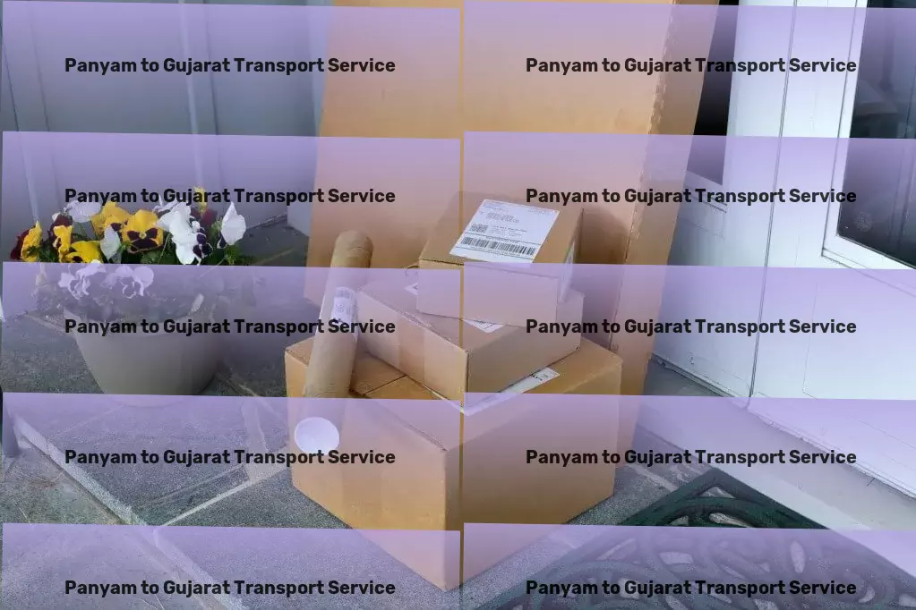 Panyam to Gujarat Transport Next-level goods transportation solutions in India! - Express logistics services