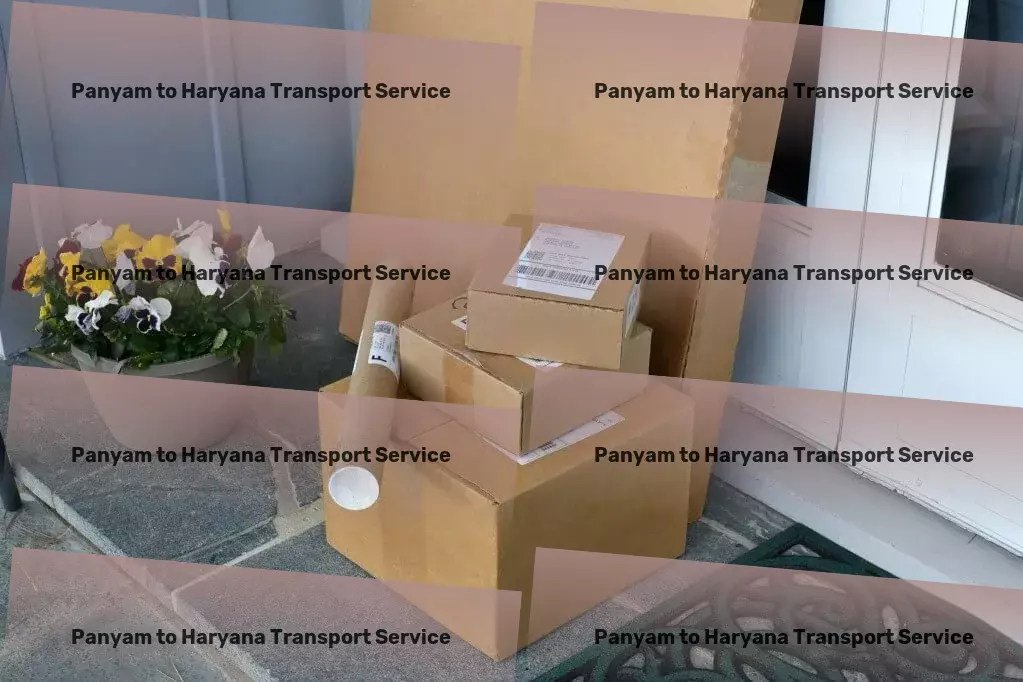 Panyam to Haryana Transport Local transport logistics