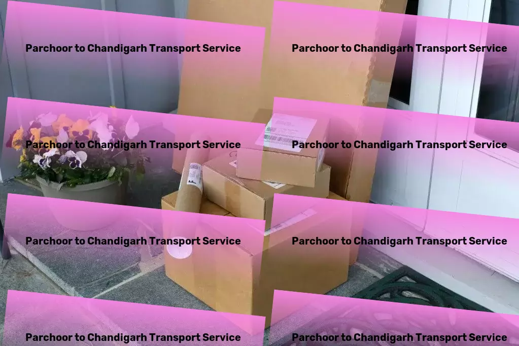 Parchoor to Chandigarh Transport Door-to-door delivery services