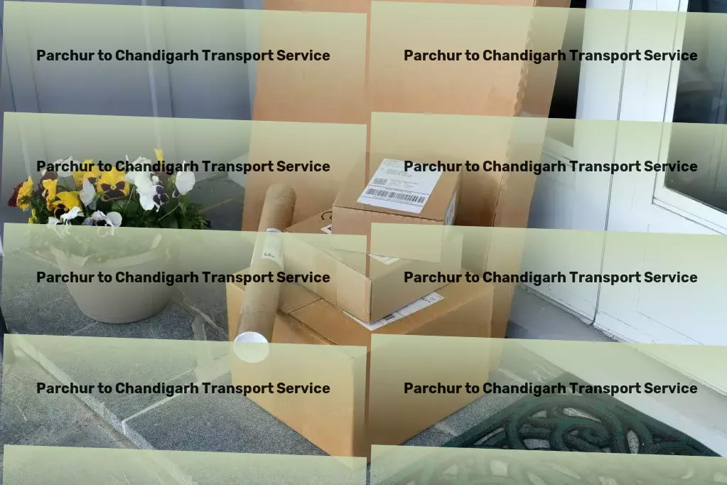 Parchur to Chandigarh Transport Direct cargo shipping solutions