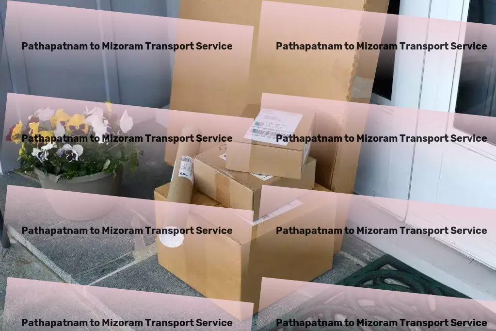 Pathapatnam to Mizoram Transport High-volume goods shipment services