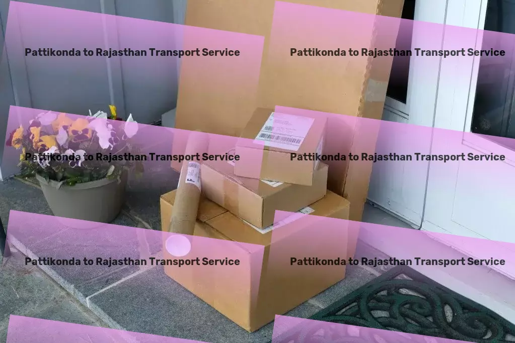 Pattikonda to Rajasthan Transport India's gateway to seamless and effective transport solutions! - Rapid shipment services