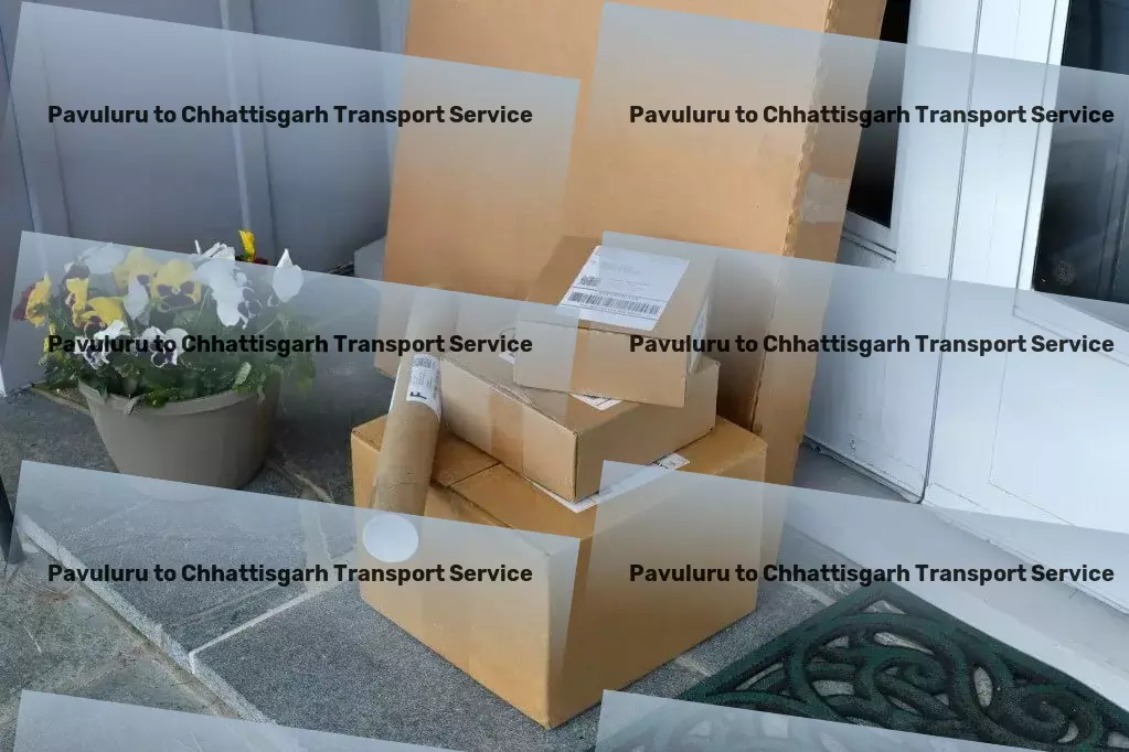 Pavuluru to Chhattisgarh Transport Nationwide freight shipment