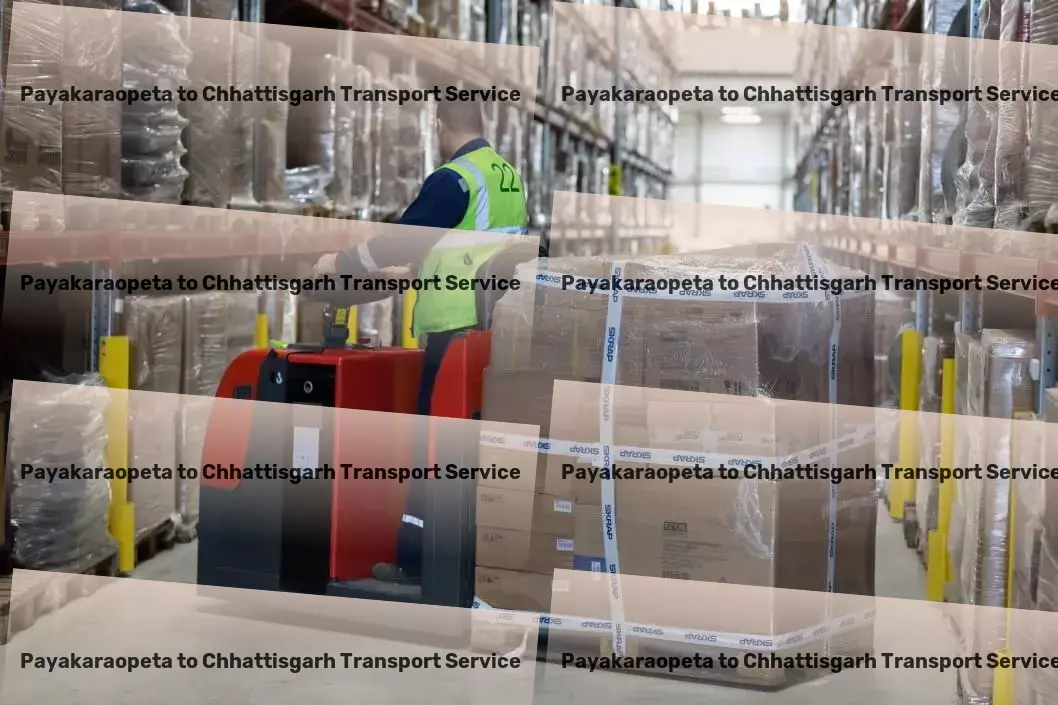 Payakaraopeta to Chhattisgarh Transport High-capacity logistics services