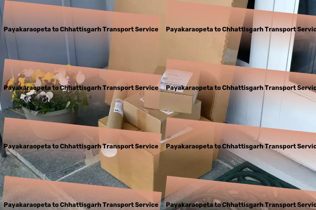 Payakaraopeta to Chhattisgarh Transport Rapid truckload shipping