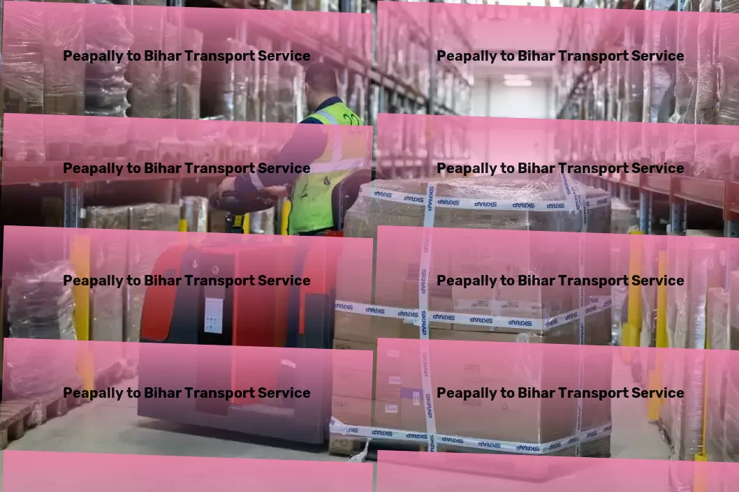 Peapally to Bihar Transport Quick goods logistics