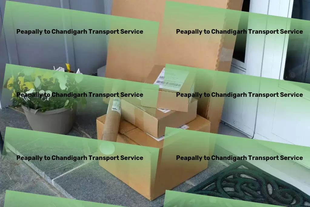 Peapally to Chandigarh Transport Advanced goods solutions